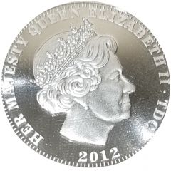 5 Pounds - Elizabeth II Una and the lion