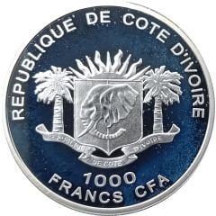 1000 Francs CFA 2016 Olympic Games