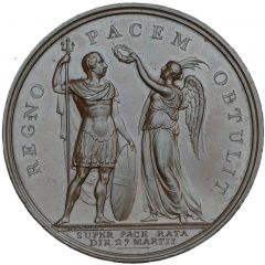 Medal - George III Peace of Amiens, bronze