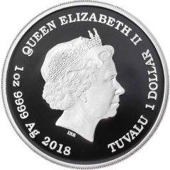 1 Dollar - Elizabeth II Black Panther