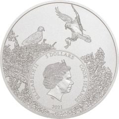5 Dollars - Elizabeth II Raccoon