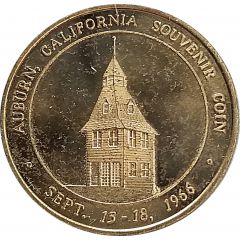 Souvenir Coin - Auburn, California