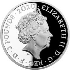 2 Pounds - Elizabeth II Battle of Britain, Silver Proof