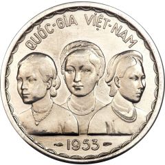 50 Xu - Bảo Đại Piefort Essai