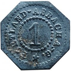 1 Pfennig - Abbach Portland-Abbach A. G.
