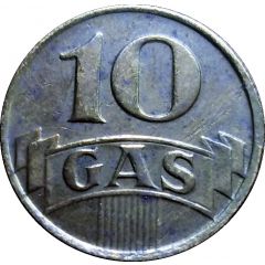 Token - 10 Cents Gas - Heerlen