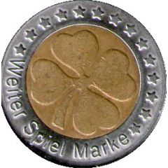 Game Token - Weiter Spiel Marke