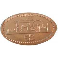 Pressed Penny - London view