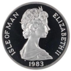 1 Crown - Elizabeth II Gloster Whittle, Silver