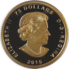 75 Dollars - Elizabeth II Allied gold