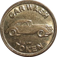 Token - Saloon Car Car Wash Token