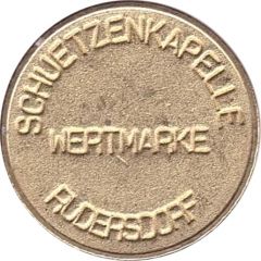 Token - Schuetzenkapelle Rudersdorf