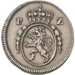 1/2 Kreuzer - Charles II August