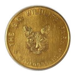 Token - The B.C. Wildlife Park Kamloops, British Columbia