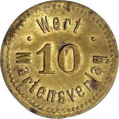 10 Pfennigs - Berlin Martensverlag