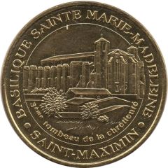 Monnaie de Paris Tourist Token - Saint-Maximin Basilique Sainte Marie-Madeleine
