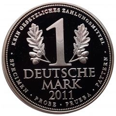 Medal/Proof - 1 Deutsche Mark 2011
