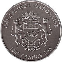 1000 Francs CFA Cheetahs, Silver Bullion