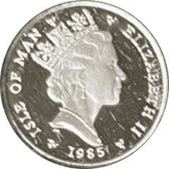 5 Pence - Elizabeth II Quincentenary of the College of Arms, Silver Proof Issue