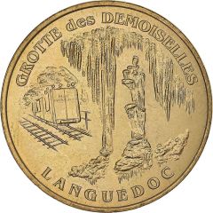 Monnaie de Paris Tourist Token - Languedoc Grotte des Demoiselles - Le funiculaire