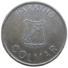 Jeton de parking - Ville de Colmar 68