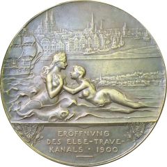 Opening of the Elbe-Trave Canal Lübeck