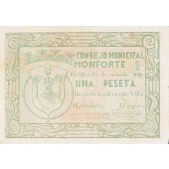 1 Peseta Monforte