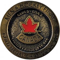 Medallion - 2002 Canadian Olympic Hockey Teams