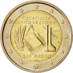 2 Euros Creativity and Innovation