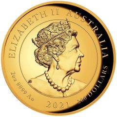 200 Dollars - Elizabeth II 6th Portrait - Dragon