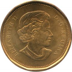 1 Dollar - Elizabeth II Saskatchewan Roughriders