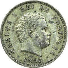 5000 Réis - Carlos I Pattern