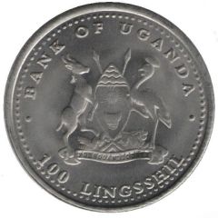 100 Shillings Rat, nickel plated steel