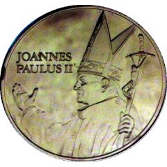 Token - Joannes Paulus II First Visit of the Pope in Belgium