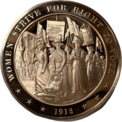 Medal - History of the United States Women Strive for Right to Vote
