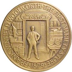 Medal - F. W. Woolworth Co. Manhattan, New York