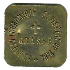 5 Centimes - Fourneau Economique Saint Vincent de Paul Grasse
