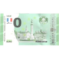 0 Euro - Billet Royal - Lille