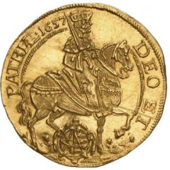 1 Ducat - John George II Vicariat