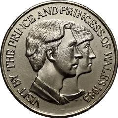 Medal - Royal Visit Prince & Princess of Wales