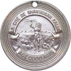 Medal - Shawinigan Falls 50th Anniversary Shawinigan, Quebec