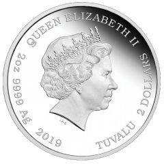 2 Dollars - Elizabeth II Star Trek U.S.S. Enterprise and Crew