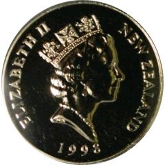 5 Dollars - Elizabeth II 3rd Portrait, Dunedin