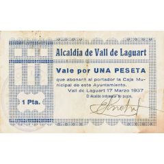 1 Peseta Vall de Laguart