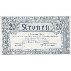 20 Kronen - Kärnten / Carinthia