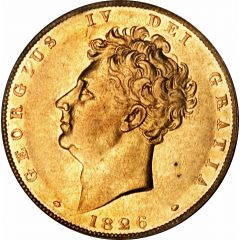 1 Sovereign - George IV