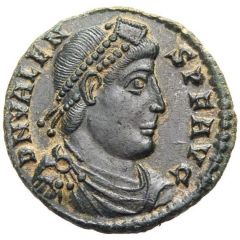 Follis - Valens GLORIA ROMANORVM, Siscia