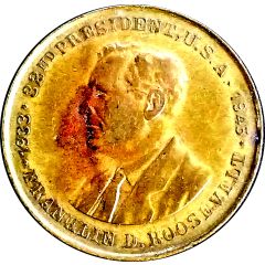 Token - Franklin D. Roosevelt FDR