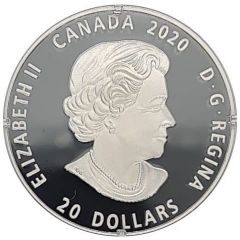 20 Dollars - Elizabeth II Under a hopeful moon