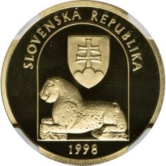 5000 Korún Spišský Hrad UNESCO 1998